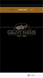 Mobile Screenshot of grantchristmastreefarm.com